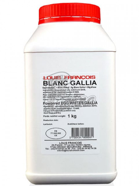 Яичный белок порошкообразный пастеризованный Louis Francois 1 кг< фото цена